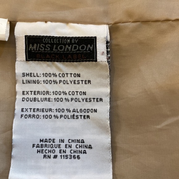 Miss London Black Label Hooded Jacket - Picture 6 of 6